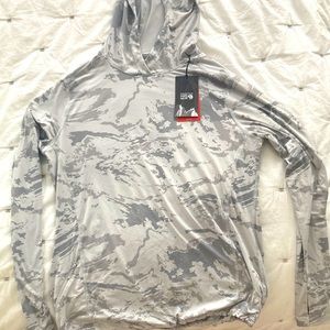 Mountain hardware crater lake hoody long sleeve 50spf sun shirt